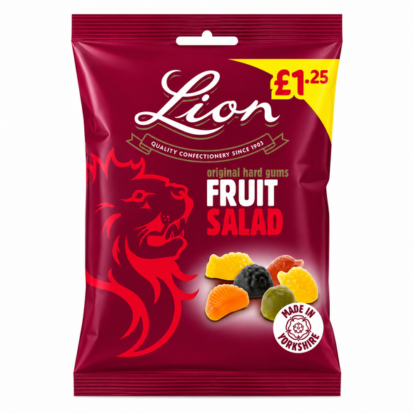 Lion Fruit Salad Bags 130g PMP