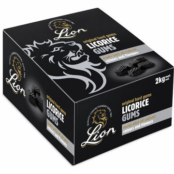 Lion Liquorice Gums 2kg