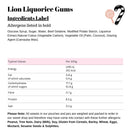Lion Liquorice Gums