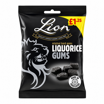 Lion Liquorice Gums Bags 130g PMP