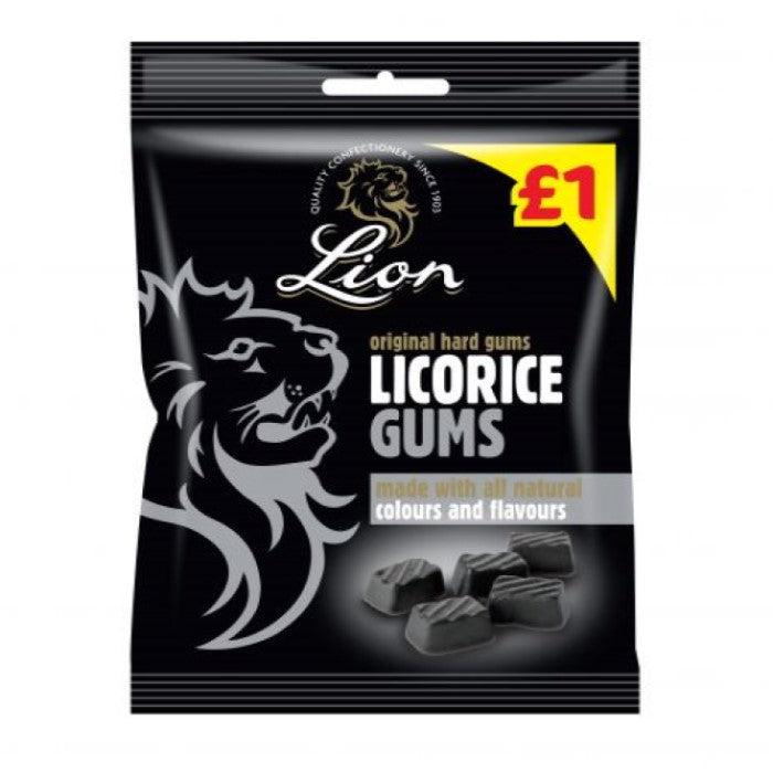 Lion Liquorice Gums Bags 150g