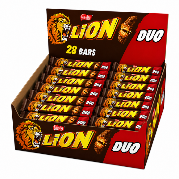 Lion Milk Chocolate Duo Bar 60g