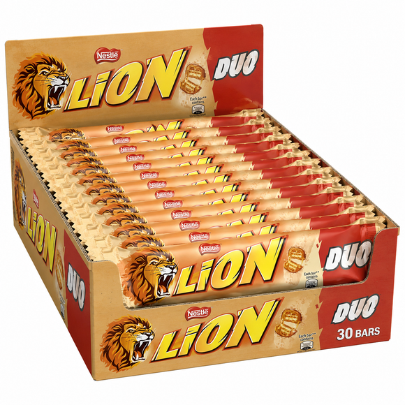 Lion White Chocolate Duo Bar 60g