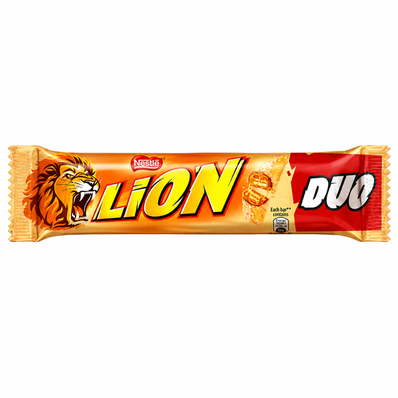 Lion White Chocolate Duo Bar 60g