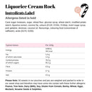 Liquorice Cream Rock
