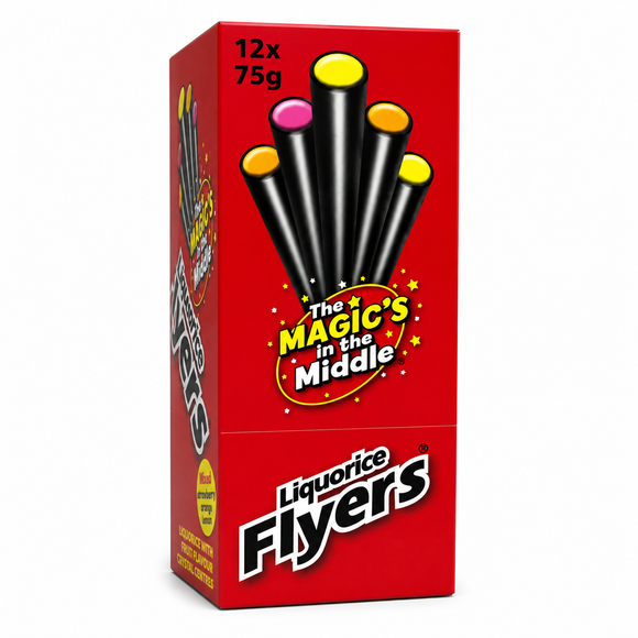 Liquorice Flyers 75g