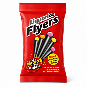 Liquorice Flyers 75g