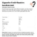 Liquorice Fruit Shooters