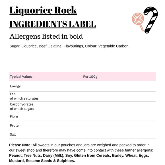 Liquorice Rock
