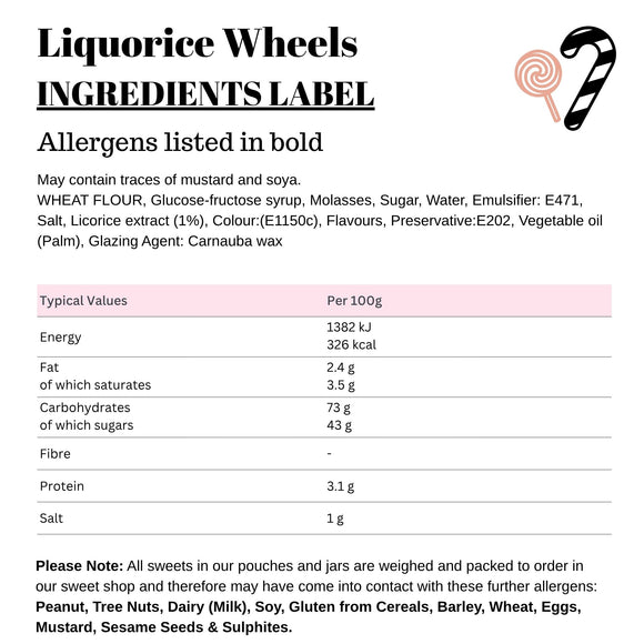 Liquorice Wheels