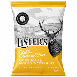 Lister's Cheddar Cheese Crisps
