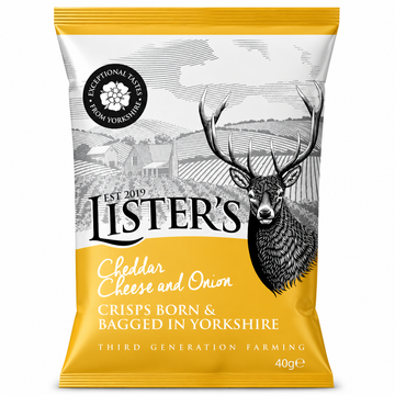 Lister's Cheddar Cheese Crisps