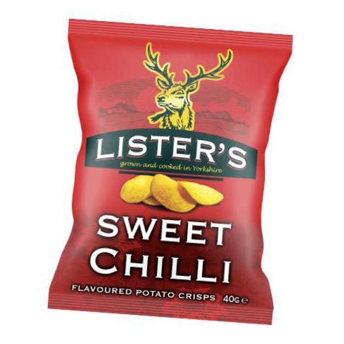 Listers Crisps Sweet Chilli 40g