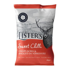 Listers Crisps Sweet Chilli 40g
