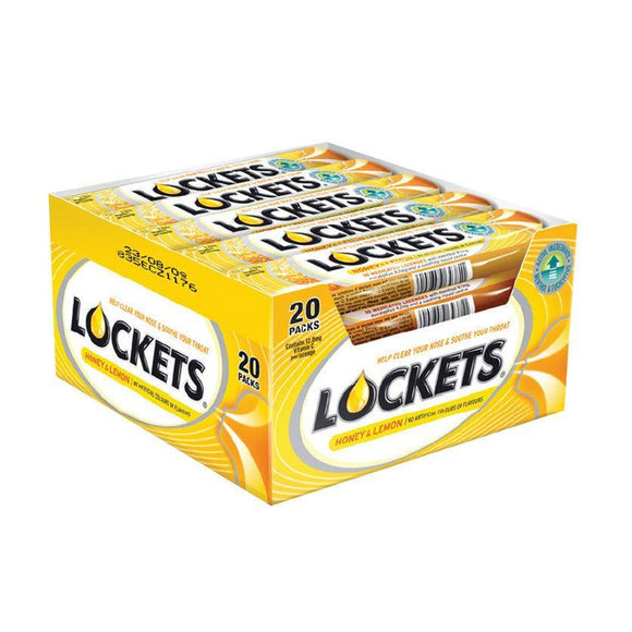 Lockets Honey & Lemon Lozenges