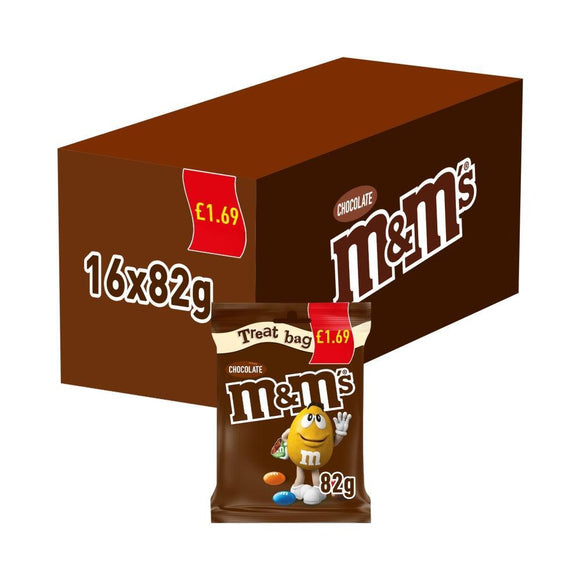 M&M's Chocolate Treat Bags 82g PMP