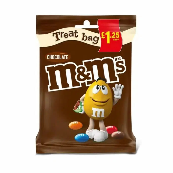 M&M's Chocolate Treat Bags 82g