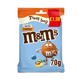 M&M's Salted Caramel Chocolate Treat Bag 70g