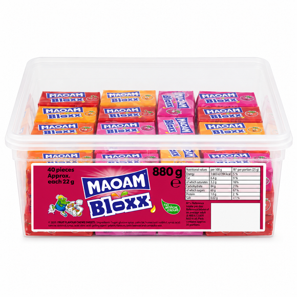 Maoam Bloxx Tub 880g
