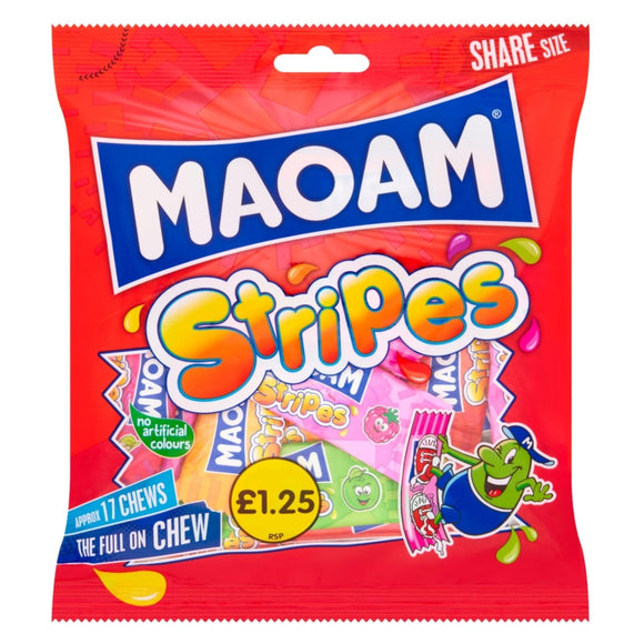 Maoam Stripes Bags 140g PMP