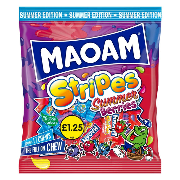 Maoam Summer Edition Summer Berries Strips 140g