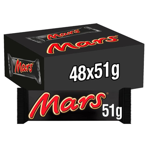 Mars Chocolate Bars 51g
