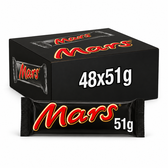 Mars Chocolate Bars 51g