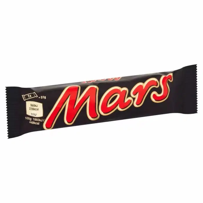 Mars Chocolate Bars 51g