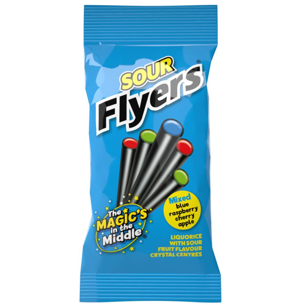 Maxilin Sour Liquorice Flyers 75g - Giant Bradley's Online Sweet Shop