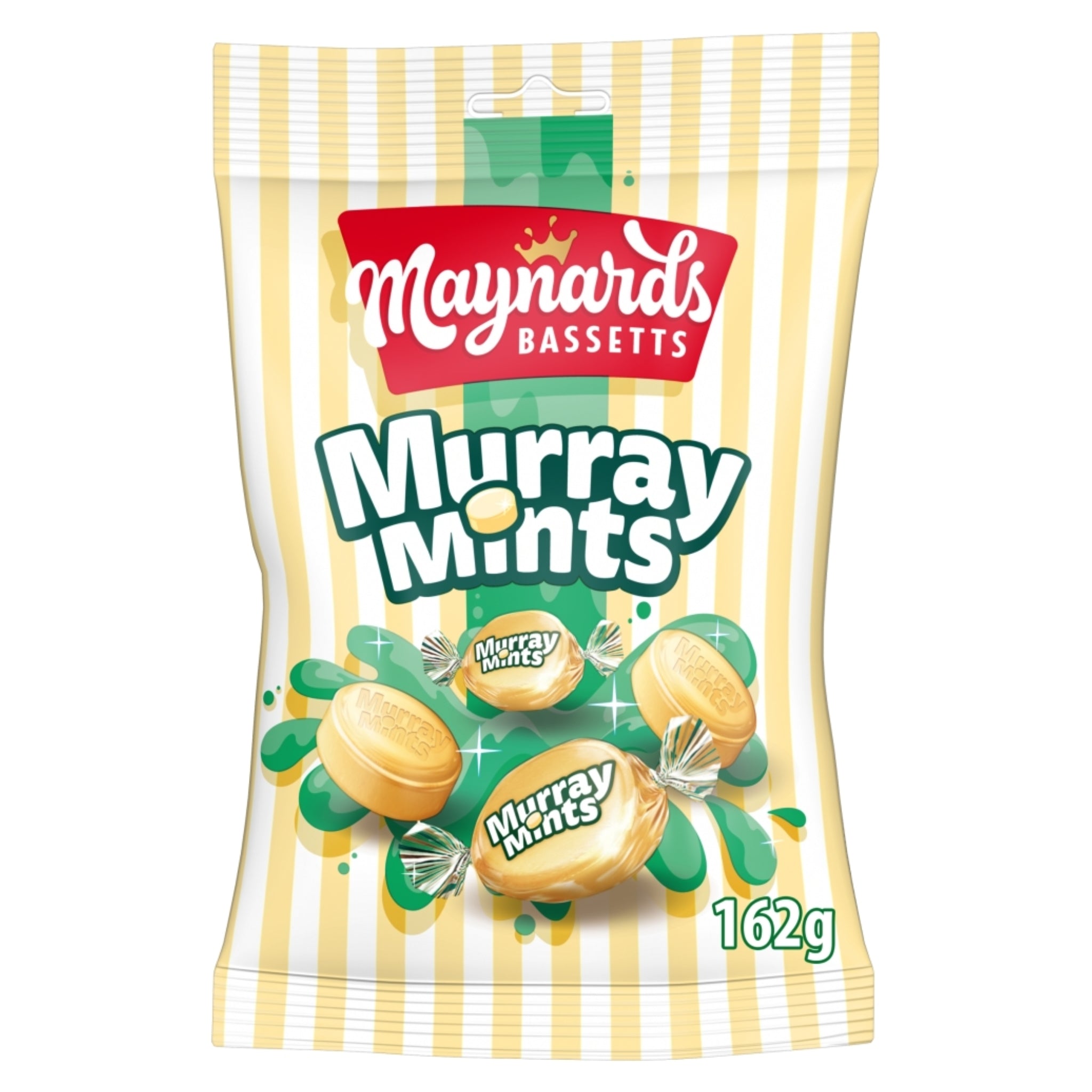 Maynards Bassetts Murray Mints Bag 162g – Giant Bradley's Online Sweet Shop