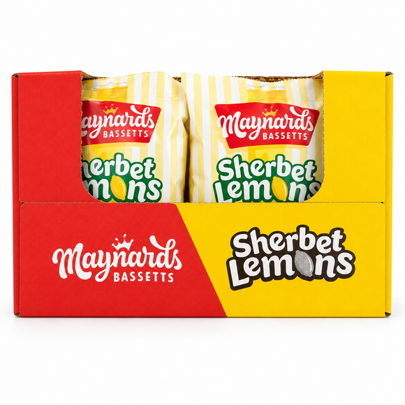 Maynards Bassetts Sherbet Lemons Sweets Bag 192g