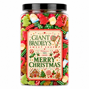 Merry Christmas Pick & Mix Gift Jar 600g