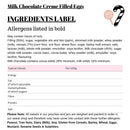 Milk Chocolate Creme Filled Eggs