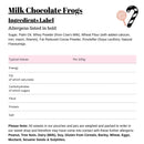 Milk Chocolate Frogs