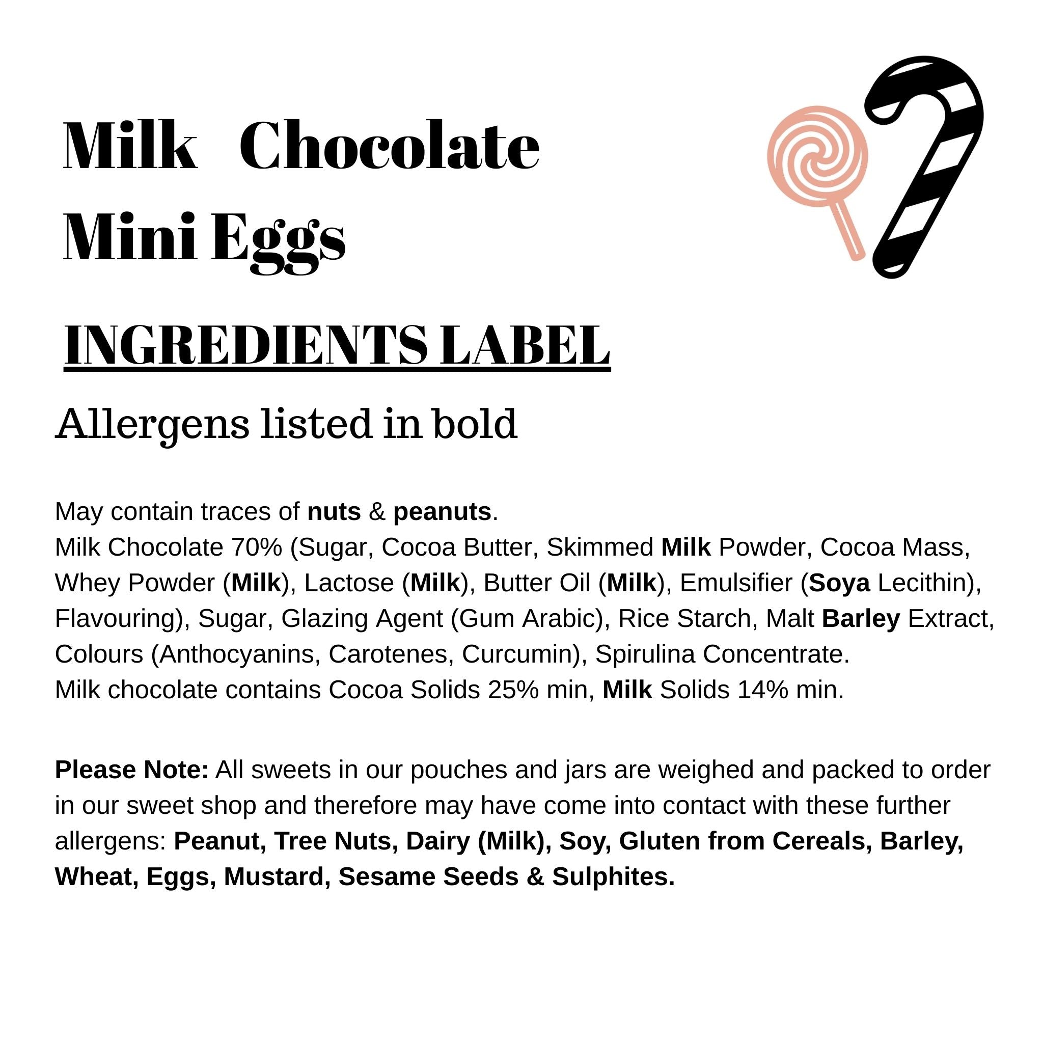 Milk Chocolate Mini Eggs