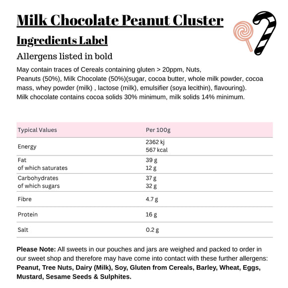 Milk Chocolate Peanut Cluster