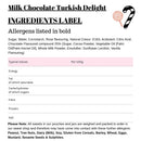 Milk Chocolate Turkish Delight