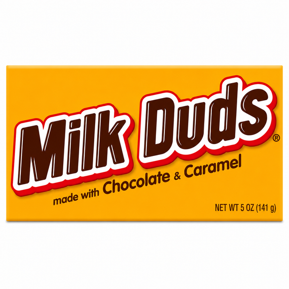 Milk Duds Chocolate & Caramel Candy Theatre Box 141g