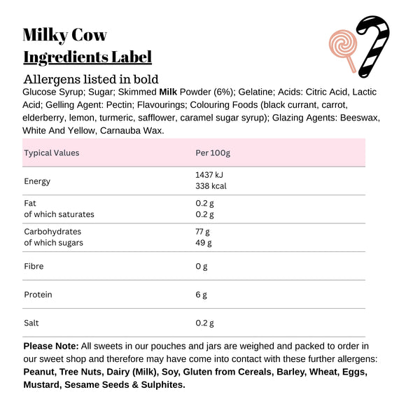 Milky Cow Sweets