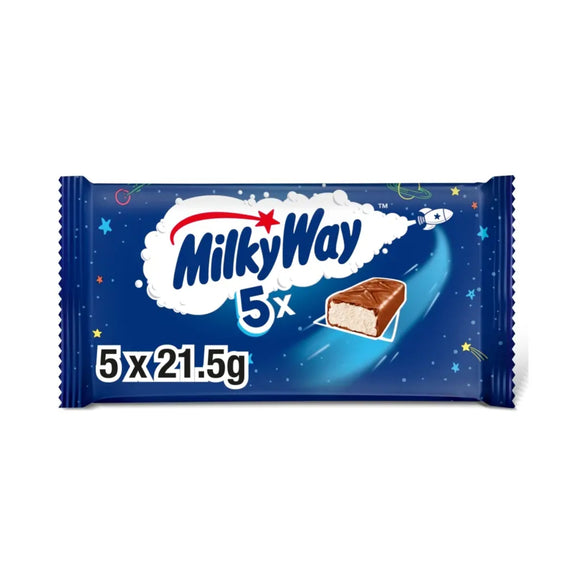 Milky Way Chocolate Bars 5 Pack 107.5g