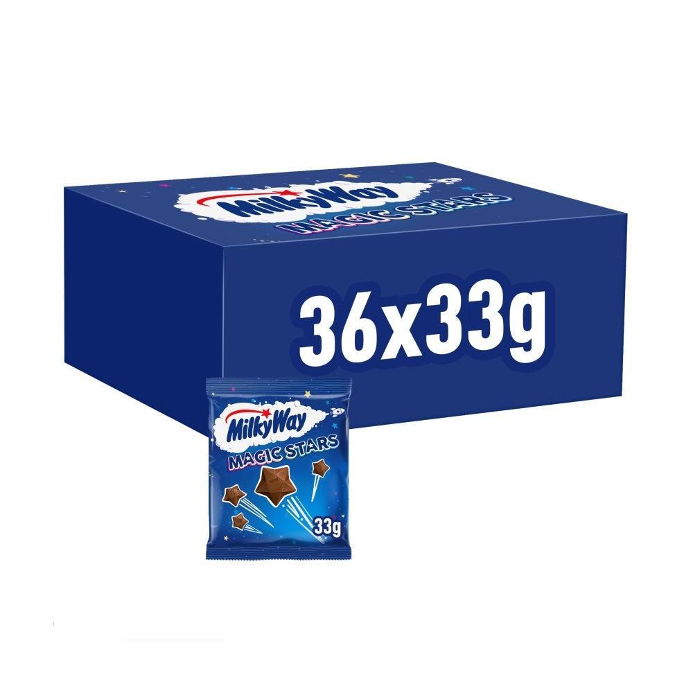 Milky Way Magic Stars Chocolate Bags 33g – Giant Bradley's Online Sweet ...