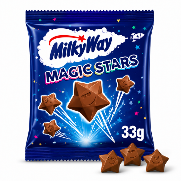 Milky Way Magic Stars Chocolate Bags 33g