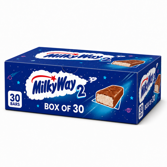Milky Way Twin Chocolate Bars 43g