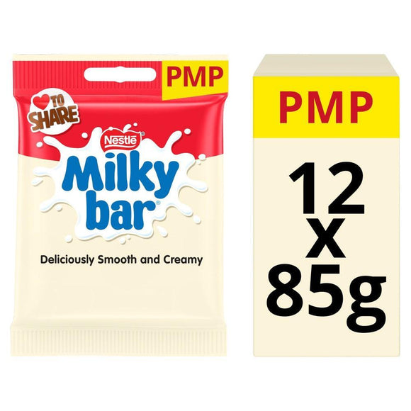 Milkybar White Chocolate Buttons Share Bag 85g PMP