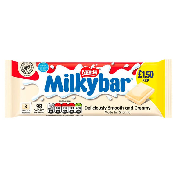 Milkybar White Chocolate Sharing Bar 90g