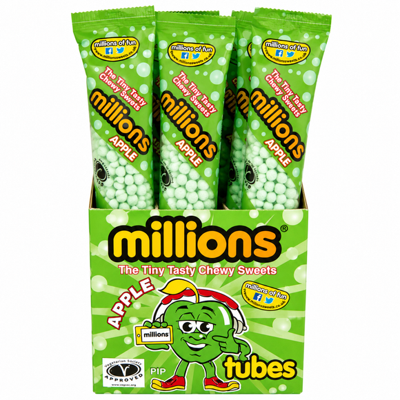 Millions Apple Tubes 55g