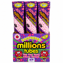 Millions Raspberry Tubes 55g