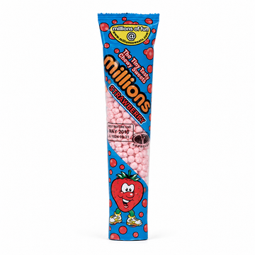 Millions Strawberry Tubes 55g