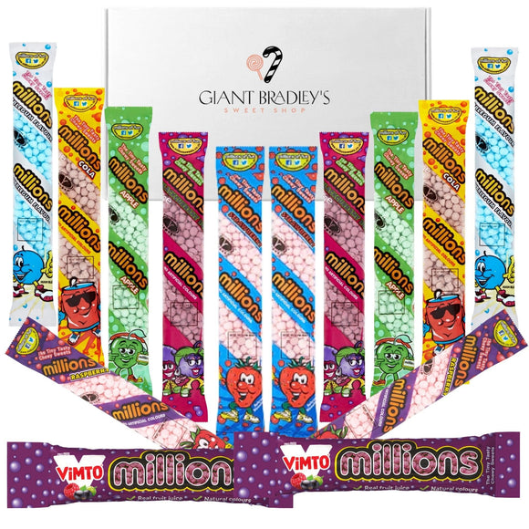 Millions Tubes Variety Sweet Box