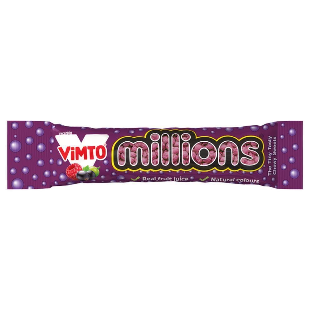 Millions Vimto Tube 55g - Giant Bradley's Online Sweet Shop